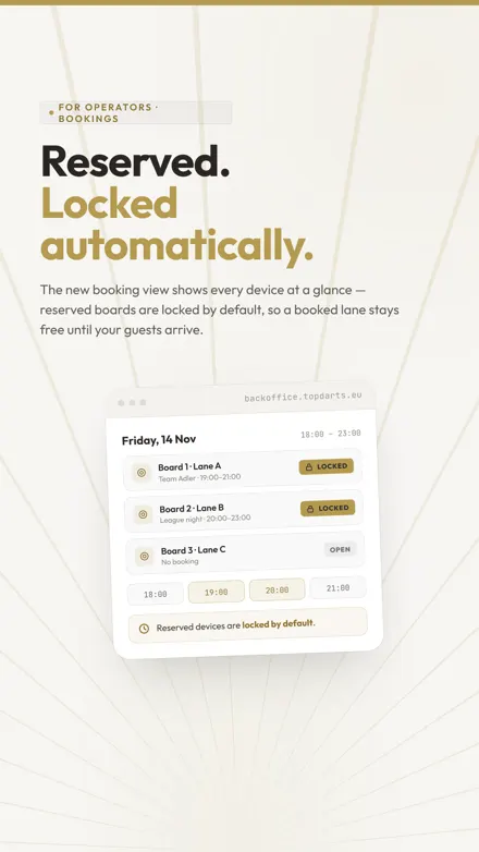 Booking system